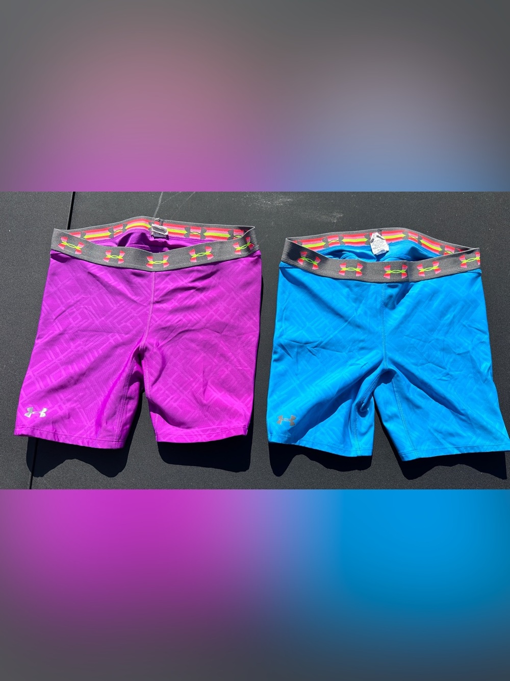 Under Armour Women's Softball Sliding Shorts Padded - Lot of 2